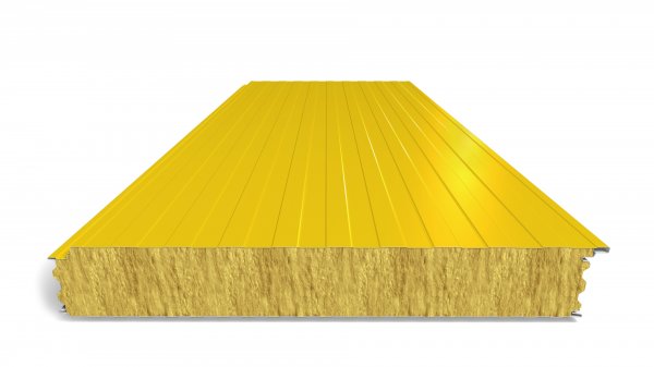 Kőzetgyapot hőszigetelő falpanel