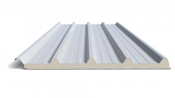 Tetőpanel PUR 60 RAL 9002 /fehér/