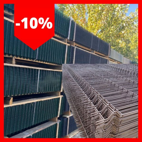 3D Táblás kerítés 2030 mm